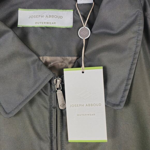 NWT Joseph Abboud Jacket Mens Size Large Brown Full Zip - Picture 11 of 16